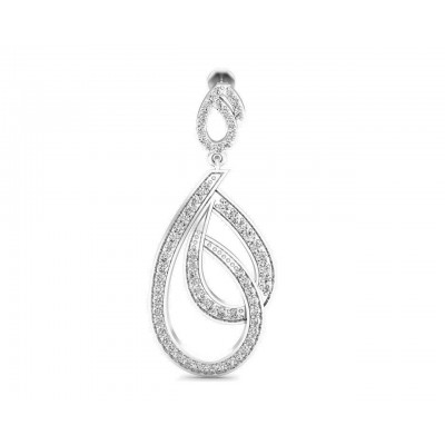 Gayle Long Diamond Earrings